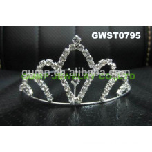 mini rhinestone tiara and crown